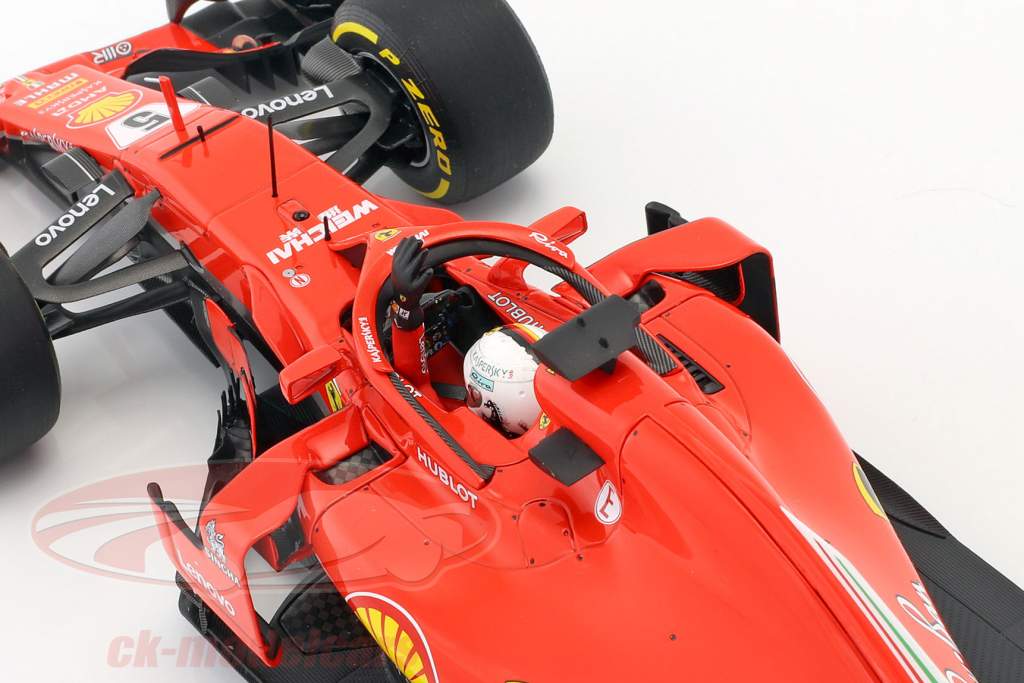 Sebastian Vettel Ferrari SF71H #5 winnaar Australisch GP formule 1 2018 1:18 BBR