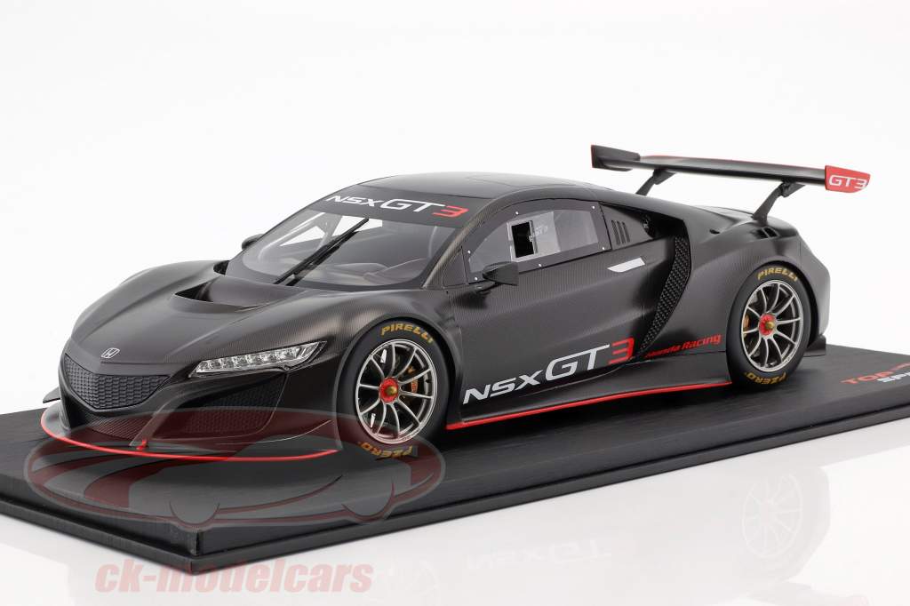 Honda NSX GT3 Presentation Car 2017 nero 1:18 TrueScale
