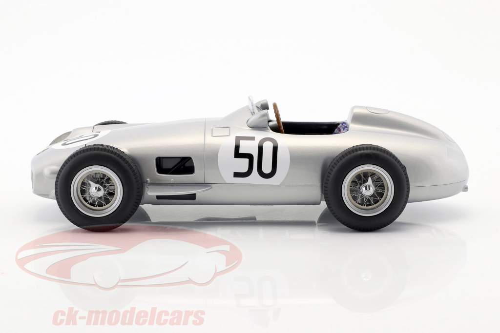 Piero Taruffi Mercedes-Benz W196 #50 4ª britânico GP fórmula 1 1955 1:18 iScale