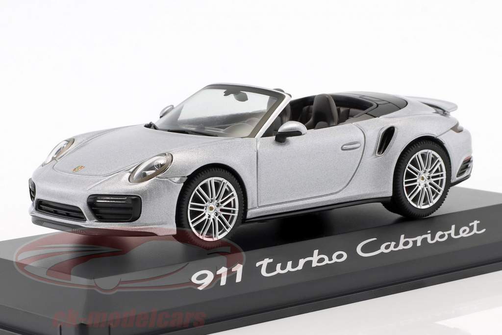 Porsche 911 (991) Turbo Cabriolet cubiertos 1:43 Herpa