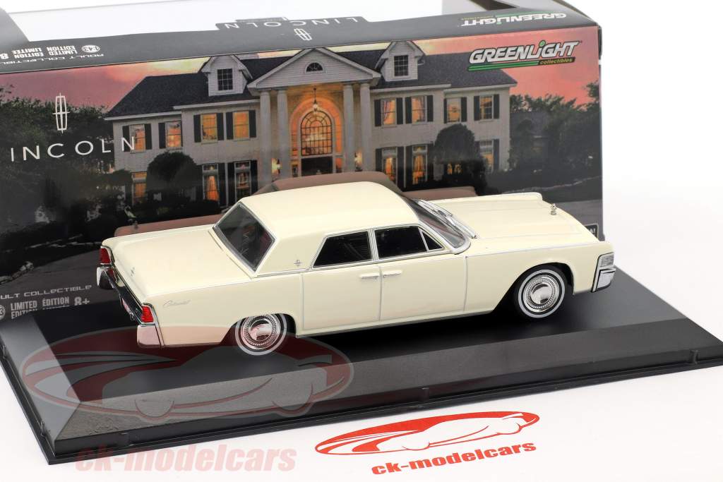 Lincoln Continental 築 1965 wimbledon 白 1:43 Greenlight