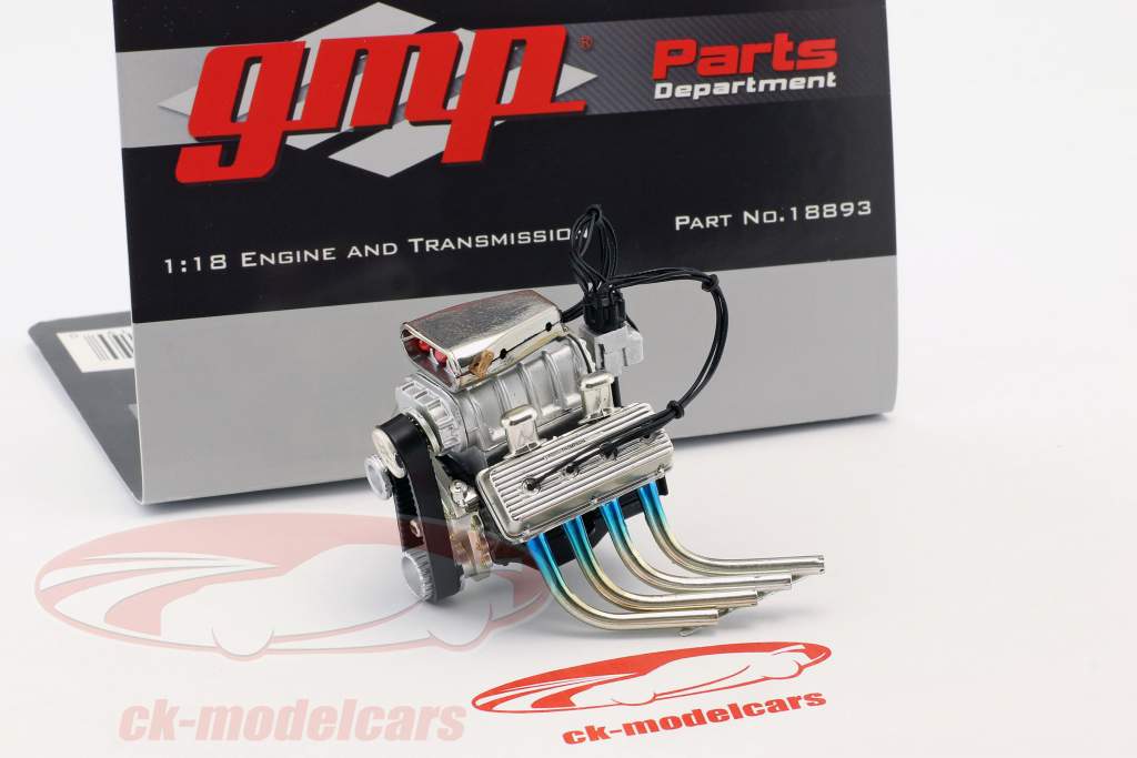 Barnstormer Dragster Tommy Ivo engine and transmission (from GMP18891) 1.18 GMP