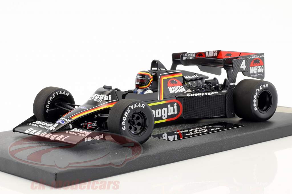 Stefan Bellof Tyrrell Ford 012 #4 British GP formula 1 1984 1:18 Minichamps