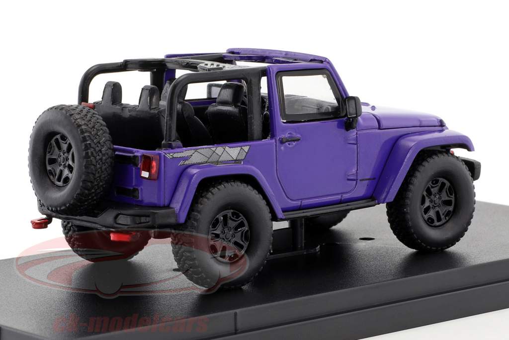 Jeep Wrangler All Terrain 冬 版 2017 パープル 1:43 Greenlight