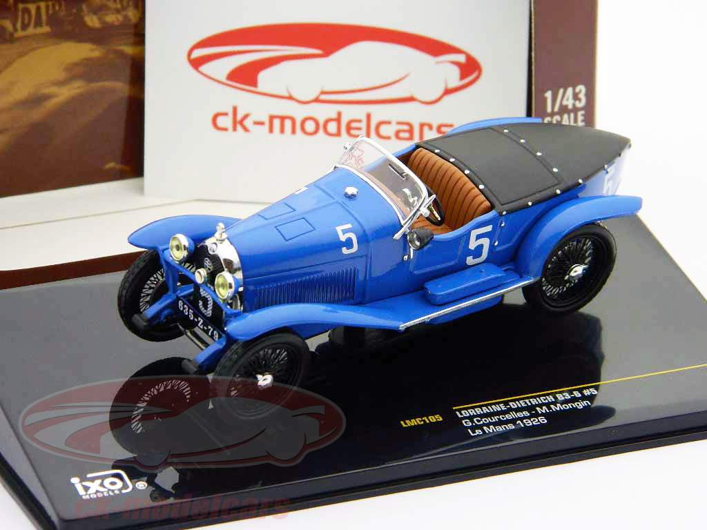 ロレーヌ·ディートリッヒB3-6＃5 24ルマン1926 1：43完成モデル