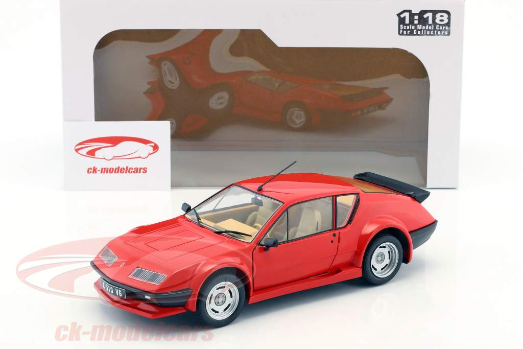 Renault Alpine A310 Pack GT Год постройки 1983 красный 1:18 Solido