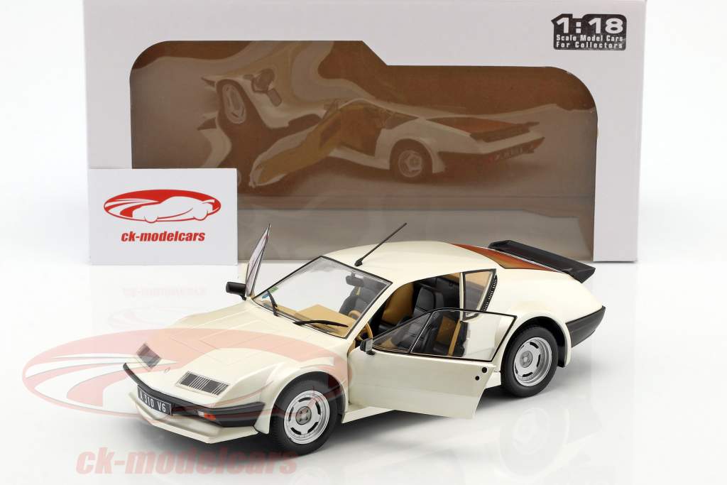 Renault Alpine A310 Pack GT Bouwjaar 1983 wit 1:18 Solido