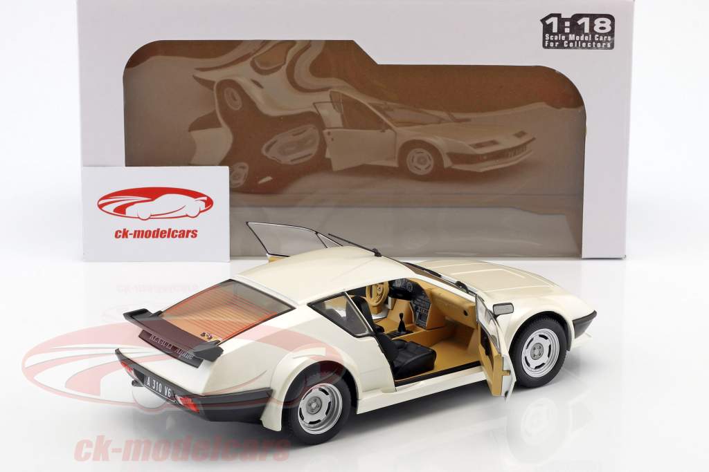 Renault Alpine A310 Pack GT Bouwjaar 1983 wit 1:18 Solido