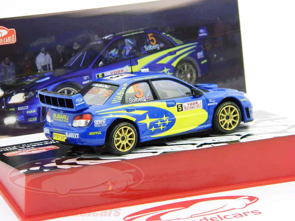 Ixo 1:43 スバルインプレッサWRC＃5ラリーモンテカルロ2008年