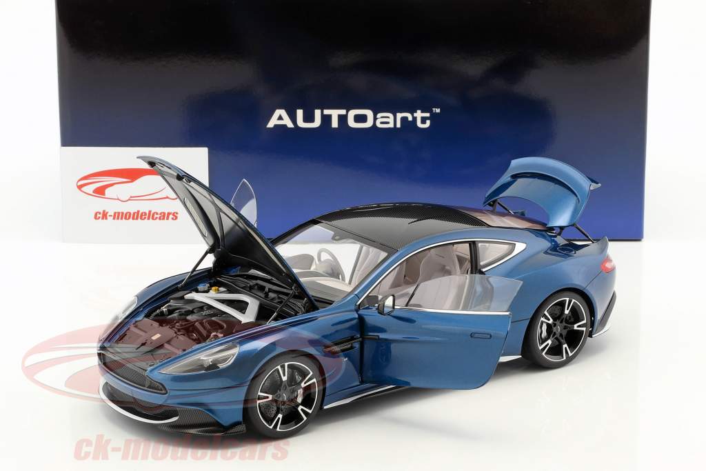 Aston Martin Vanquish S 築 2017 ming ブルー 1:18 AUTOart