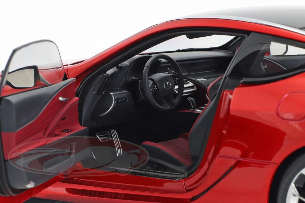 Lexus LC 500 year 2017 red metallic 1:18 AUTOart