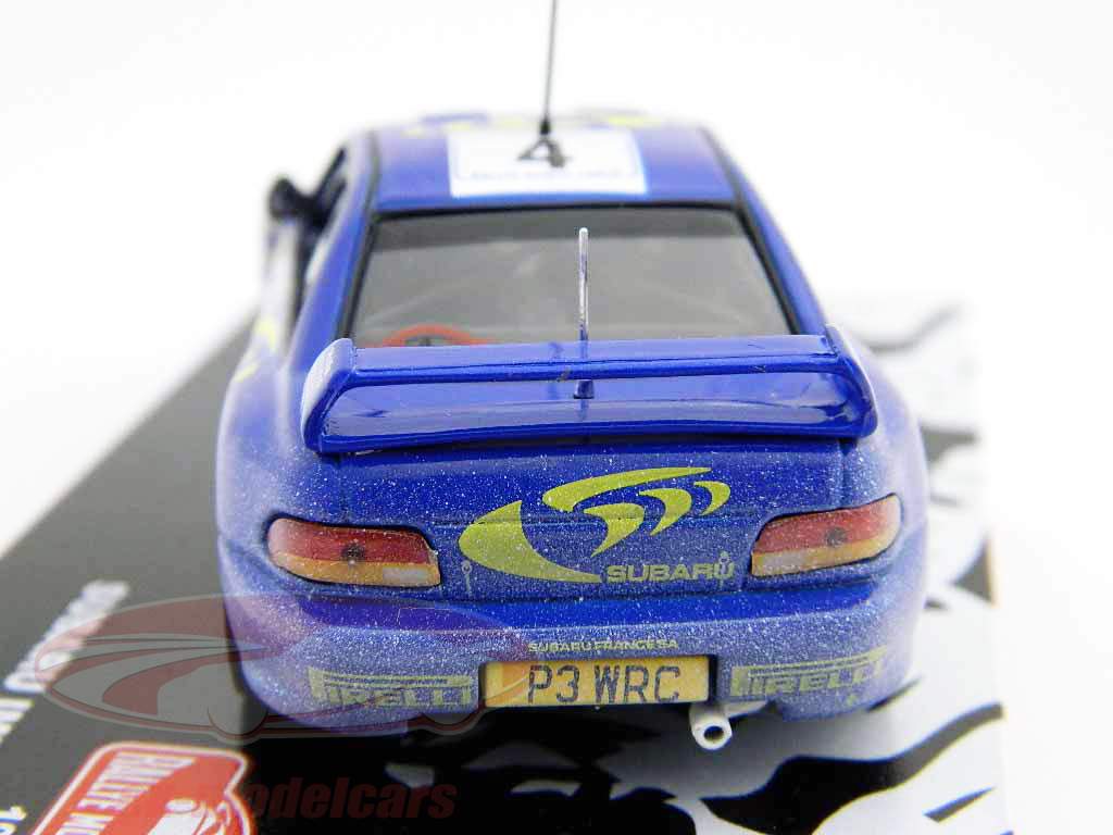 Ixo 1:43 スバルインプレッサWRC＃4ダーティーバージョンラリー