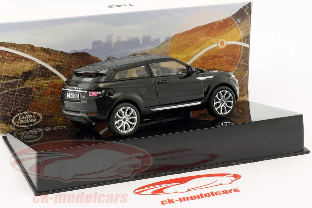 Land Rover Range Rover Evoque Baujahr 2011 santorini schwarz 1:43 Ixo