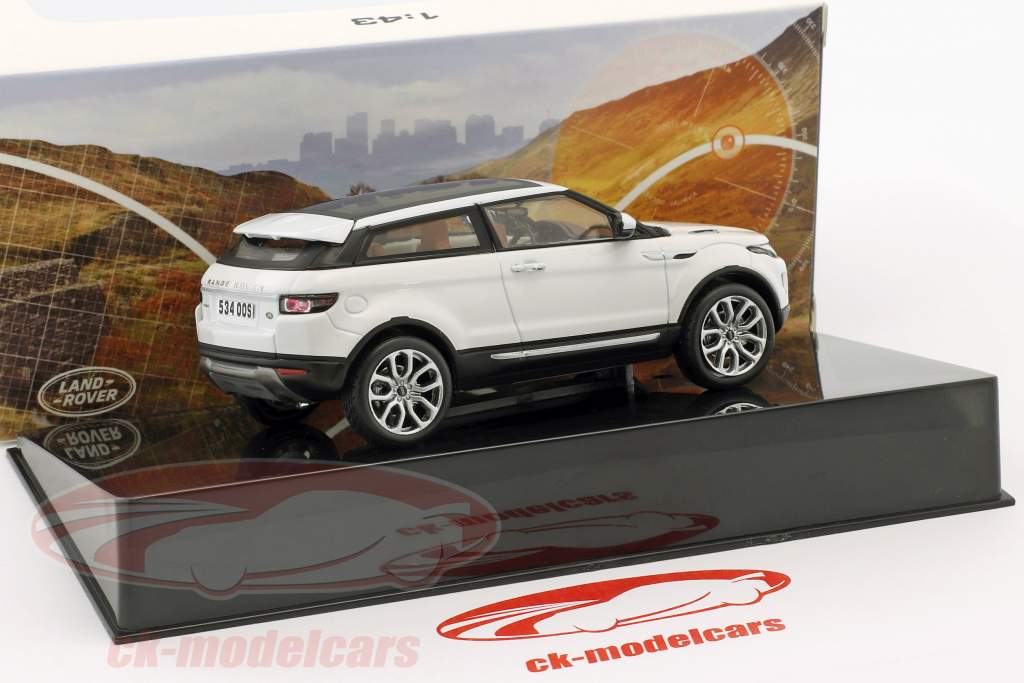 Land Rover Range Rover Evoque Baujahr 2011 fuji weiß 1:43 Ixo