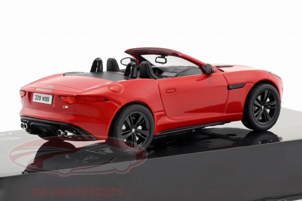 Jaguar F-Type V8-S Cabriolet Baujahr 2013 salsa rot 1:43 Ixo