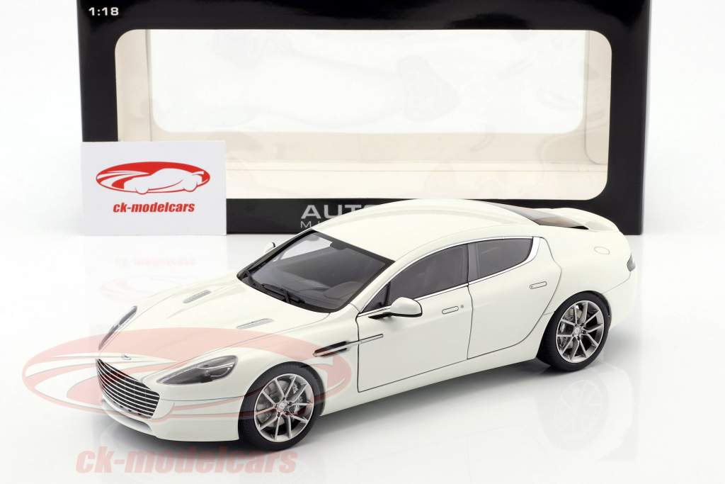 Aston Martin Rapide S Year 2015 stratos White 1:18 AUTOart