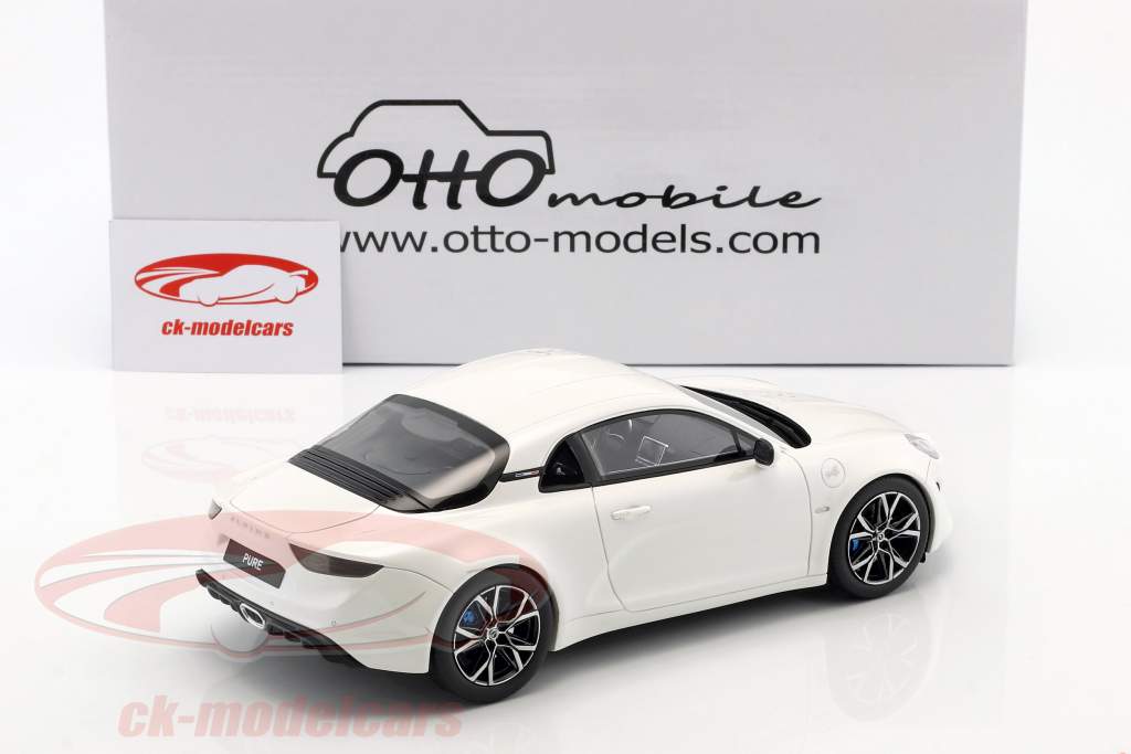 Alpine A110 Pure année de construction 2018 blanc 1:18 OttOmobile