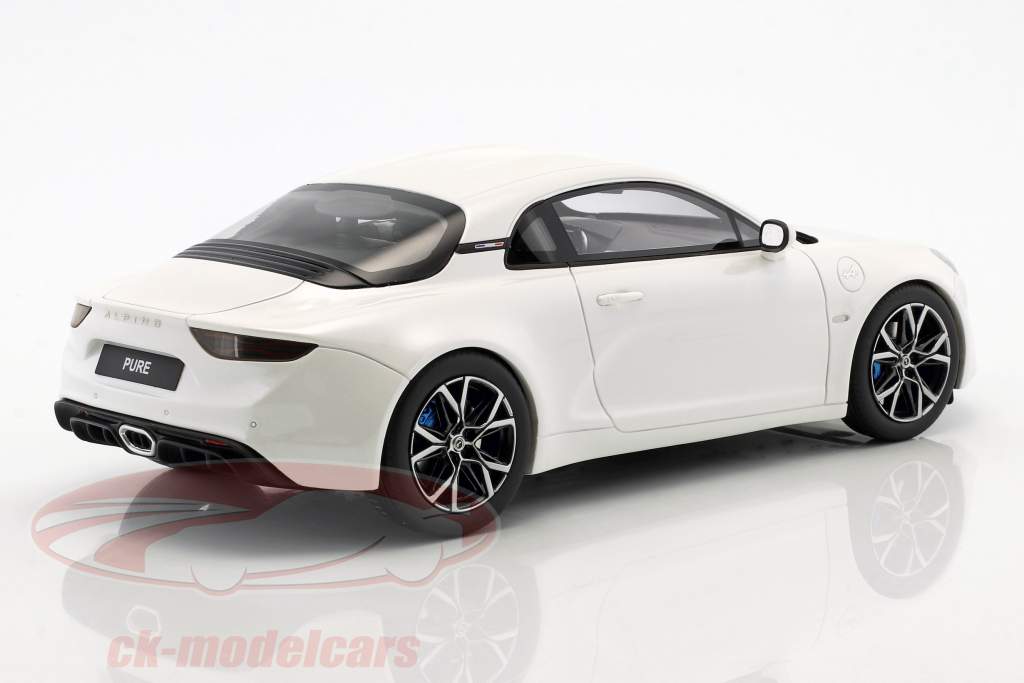 Alpine A110 Pure année de construction 2018 blanc 1:18 OttOmobile