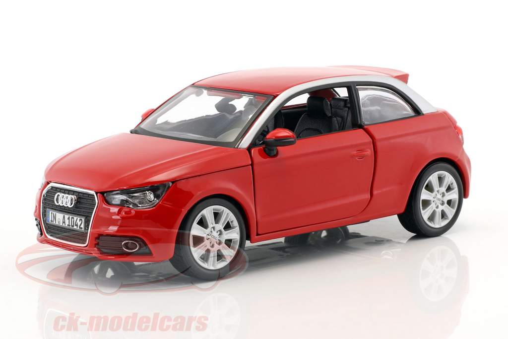 Audi A1 (8X) vermelho 1:24  Bburago