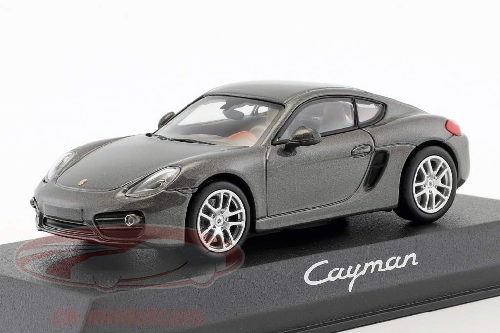 Porsche Cayman graumetallic 1:43 Norev