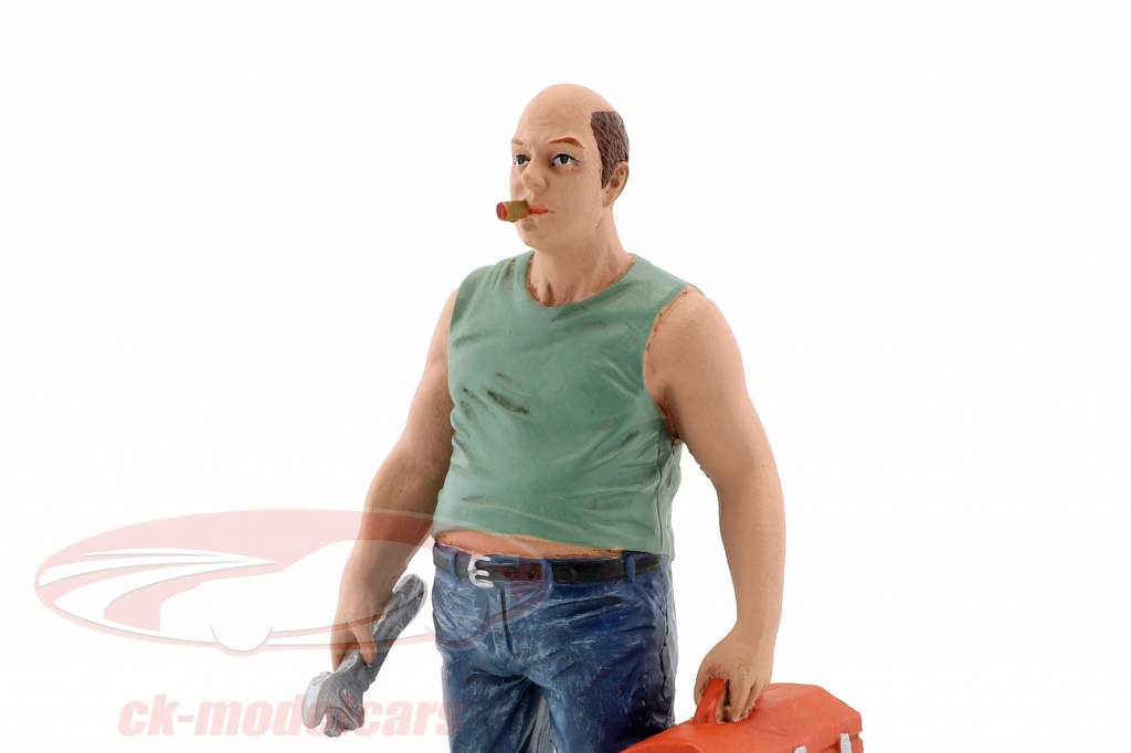 メカニック Sam とともに ツールボックス フィギュア 1:18 American Diorama