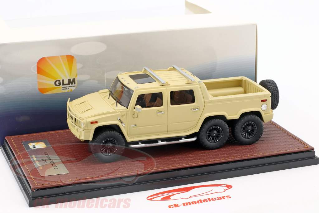 Hummer H2 SUT 6 année de construction 2012 beige 1:43 GLM