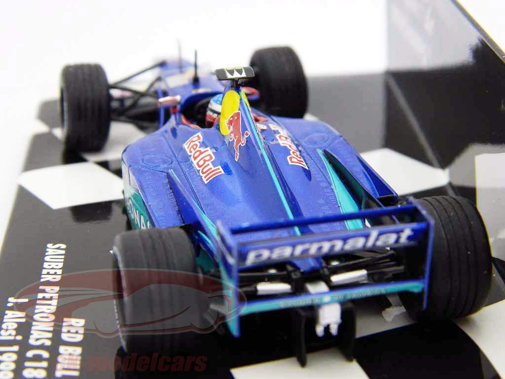 Minichamps 1:43 J.アレジザウバーペトロナスC18レッドブル