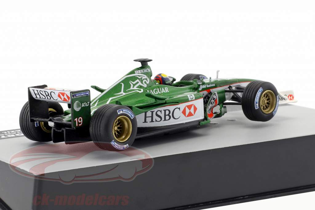 Luciano Burti Jaguar R2 #19 Brazilië GP formule 1 2001 1:43 Altaya