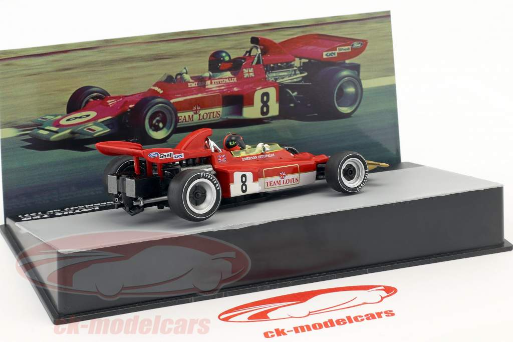 Emerson Fittipaldi Lotus 72D #8 Allemagne GP Formule 1 1971 1:43 Altaya