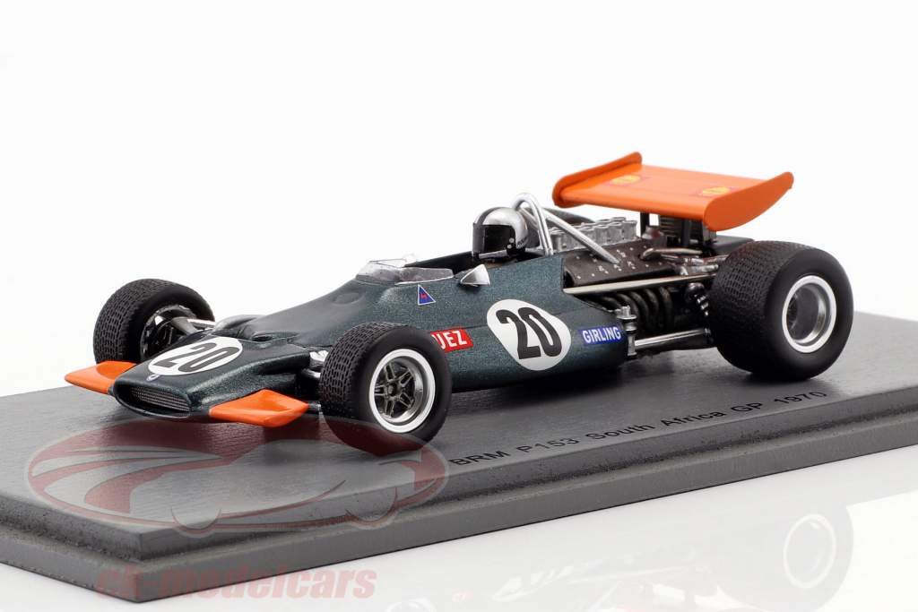 Pedro Rodriguez BRM P153 #20 Südafrika GP Formel 1 1970 1:43 Spark
