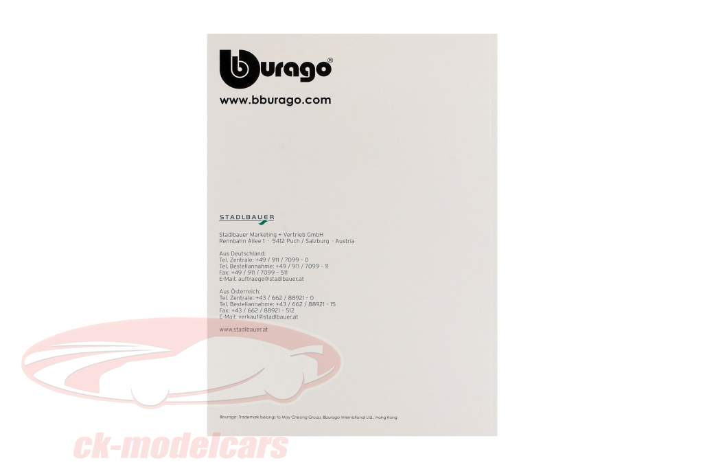 Bburago Catalog 2019