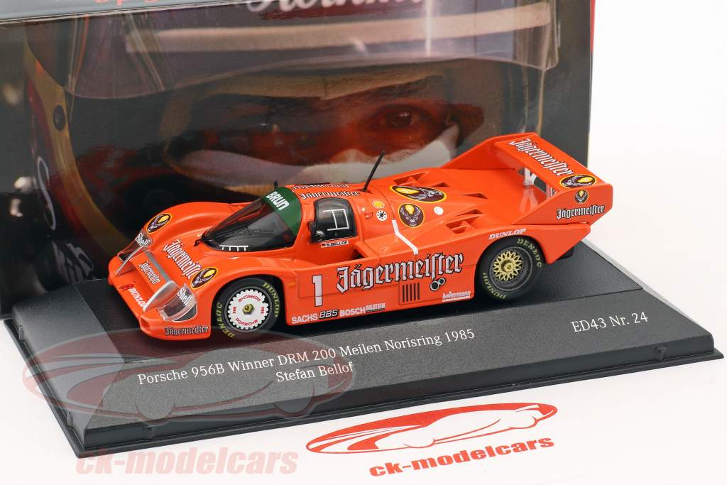 Porsche 956B Brun #1 Winner DRM 200 Meilen Norisring 1985 Stefan Bellof 1:43 CMR