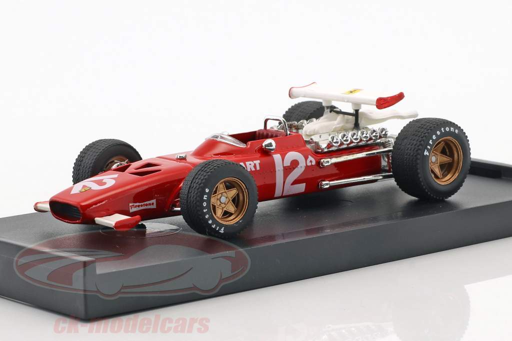 Pedro Rodriguez Ferrari 312 F1 #12 Messico GP formula 1 1969 1:43 Brumm