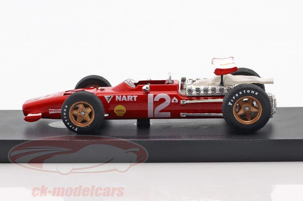 Pedro Rodriguez Ferrari 312 F1 #12 Messico GP formula 1 1969 1:43 Brumm