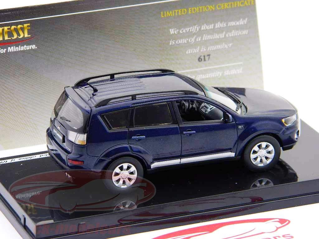 Mitsubishi Outlander New Year 2011 cosmic blue mica 1:43 Vitesse