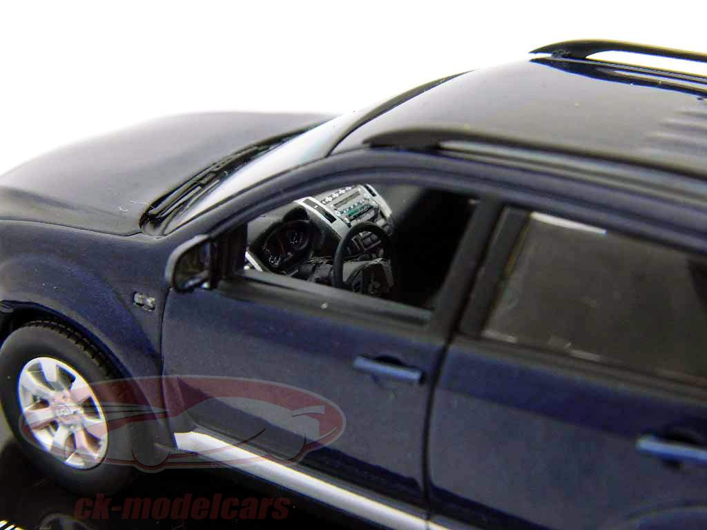 Mitsubishi Outlander New Year 2011 cosmic blue mica 1:43 Vitesse