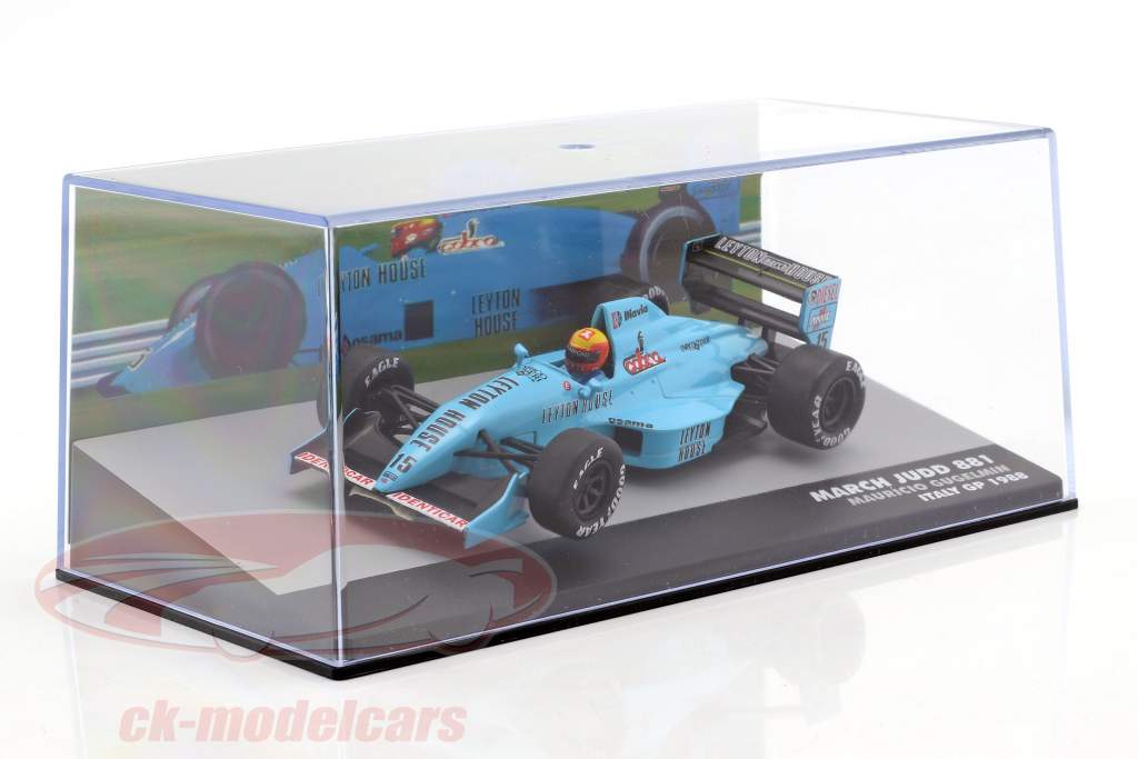 Mauricio Gugelmin March Judd 881 #15 Italy GP Formula 1 1988 1:43 Altaya