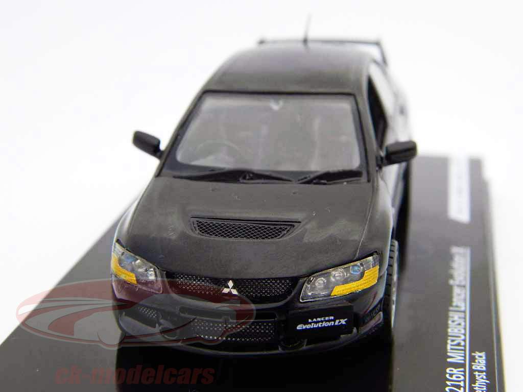 Mitsubishi Lancer Evolution IX RHD amethyst schwarz/amethyst black 1:43 Vitesse