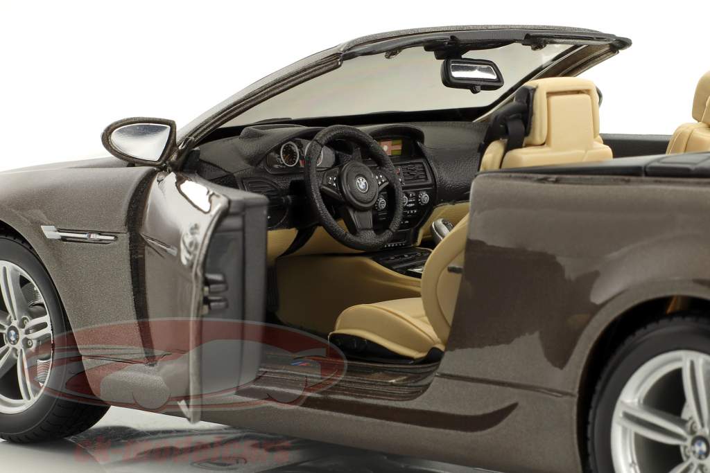 【BMW M6 cabrio】1/18 マイスト製 ミニカー箱付き Maisto - BMW M6 Cabrio Convertible (1:18, White) 31145