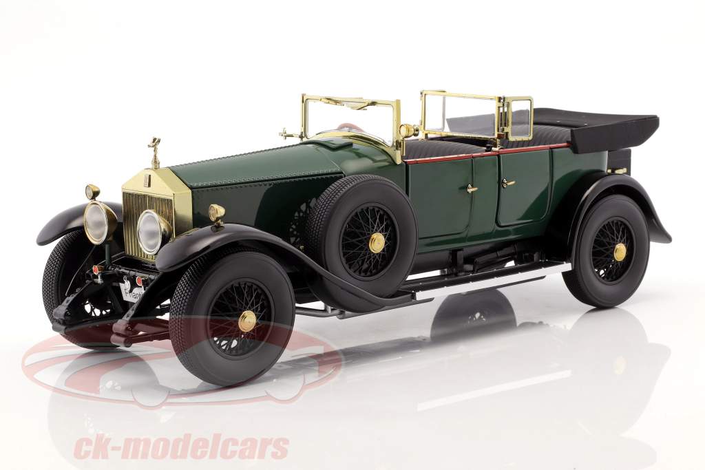 Rolls Royce Phantom I conversível ano de construção 1926 verde 1:18 Kyosho