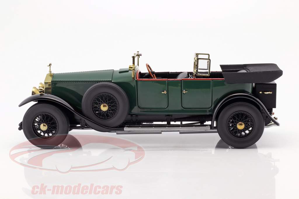 Rolls Royce Phantom I conversível ano de construção 1926 verde 1:18 Kyosho