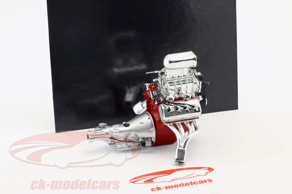 Gasser Dragster engine with transmission 1:18 GMP