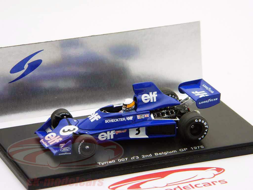 J.斯科特泰瑞尔007＃3第二届一级方程式大奖赛比利时1975 1:43星火