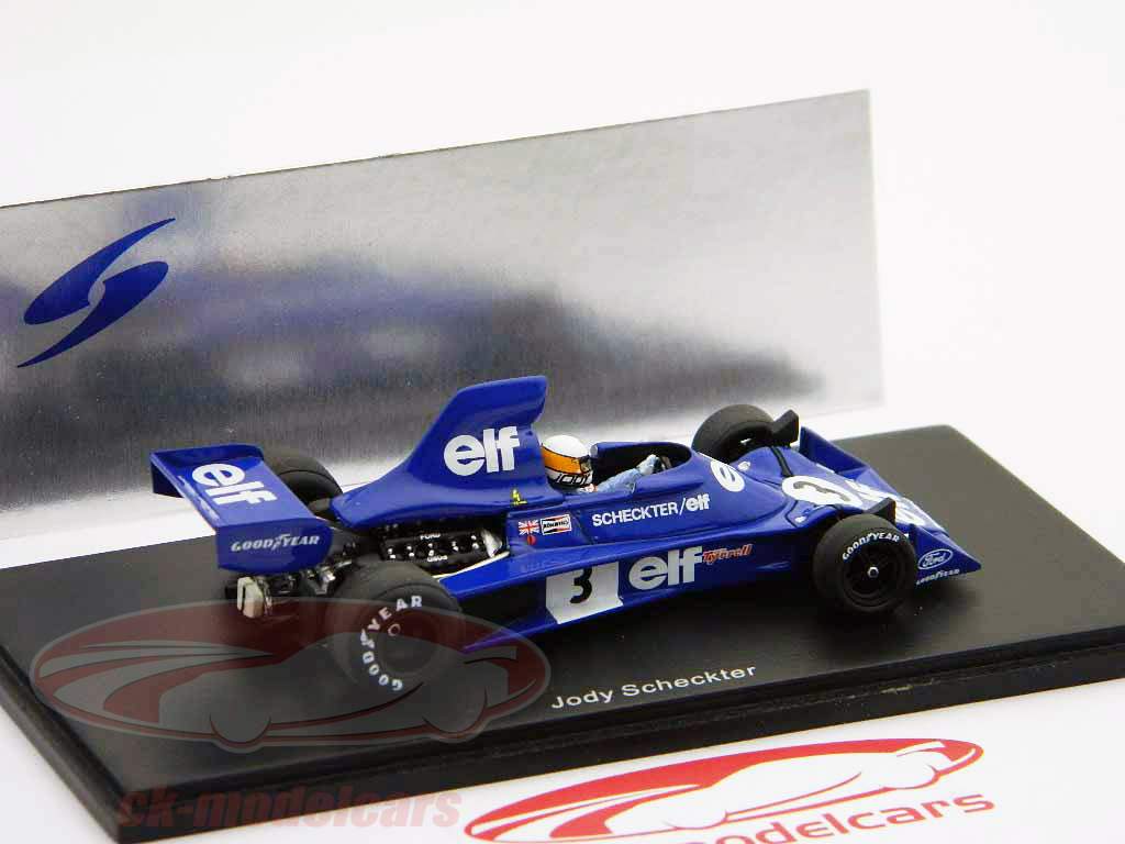 J.斯科特泰瑞尔007＃3第二届一级方程式大奖赛比利时1975 1:43星火