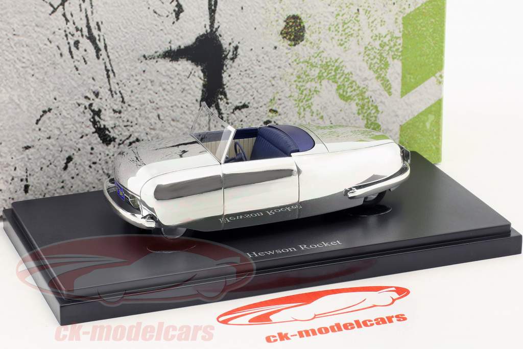 Hewson Rocket année de construction 1946 argent 1:43 AutoCult
