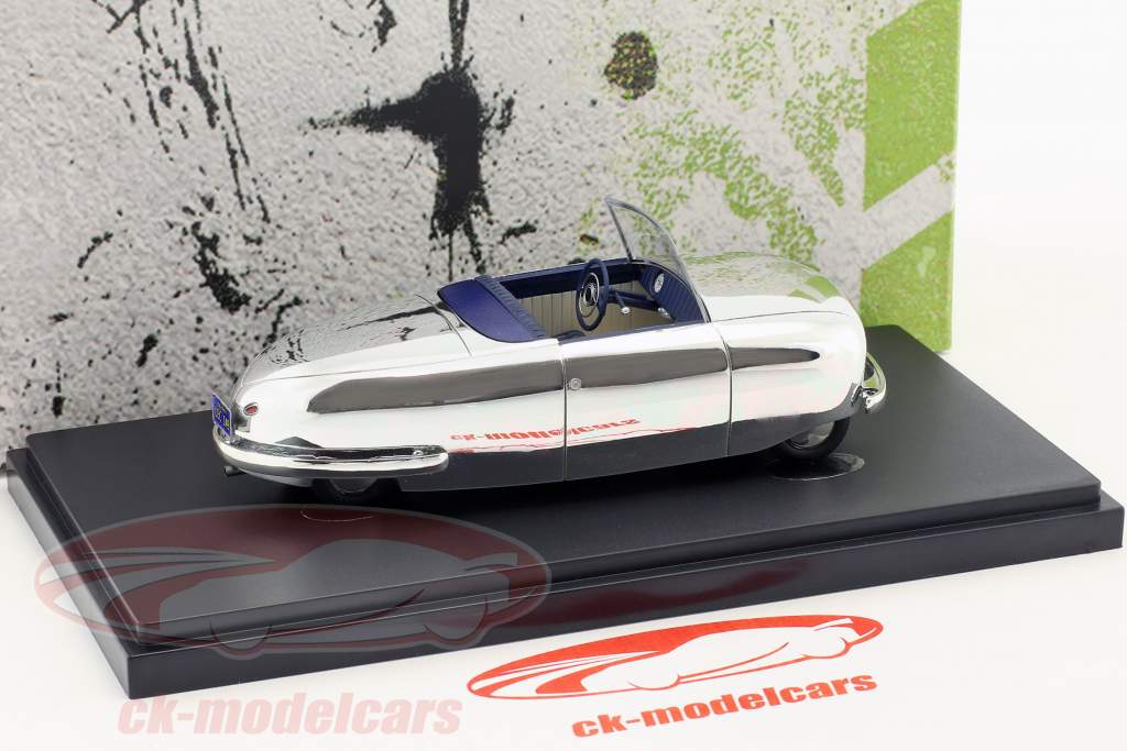 Hewson Rocket année de construction 1946 argent 1:43 AutoCult