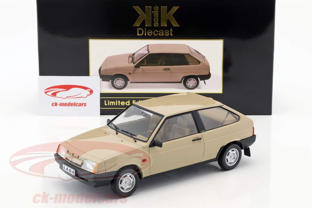 Lada Samara Opførselsår 1984 tan 1:18 KK-Scale