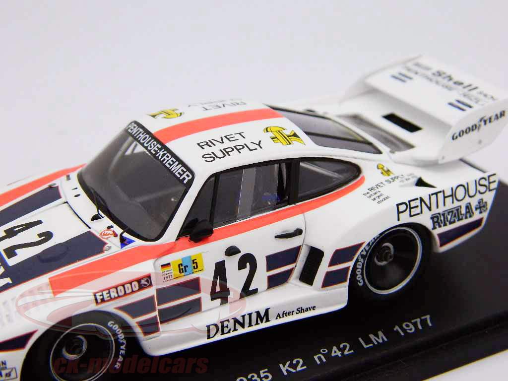 保时捷935 K2＃42 24小时勒芒1977 1:43星火