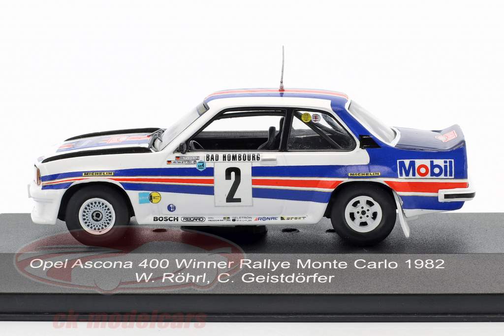Opel Ascona 400 #2 Winner Rallye Monte Carlo 1982 Röhrl, Geistdörfer 1:43 CMR
