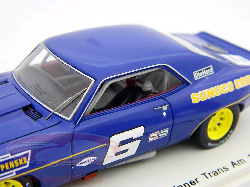 雪佛兰Camaro Z.28＃6获胜跨时1969年星火1:43